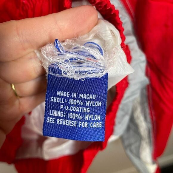 Vintage 90s Starter Ohio State University Jacket Red Buckeyes Medium M Full Zip - Picture 5 of 6